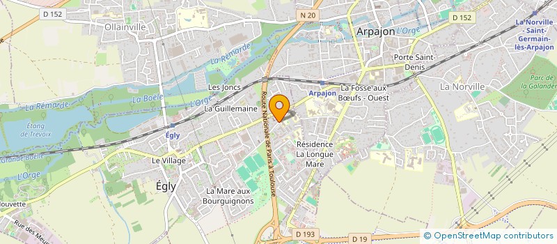 localisation de l'entreprise DIAMAYSSAR-CLIMATISATION  EGLY