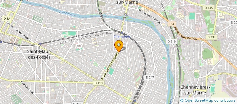 localisation de l'entreprise DIAMBARS à SAINT-MAUR-DES-FOSSES