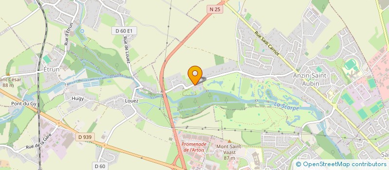 localisation de l'entreprise DIAMBARS DEVELOPPEMENT  ANZIN-SAINT-AUBIN