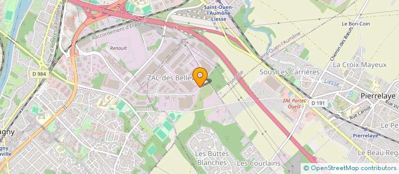 localisation de l'entreprise DIAMBILAY BUSINESS CENTER  HERBLAY-SUR-SEINE