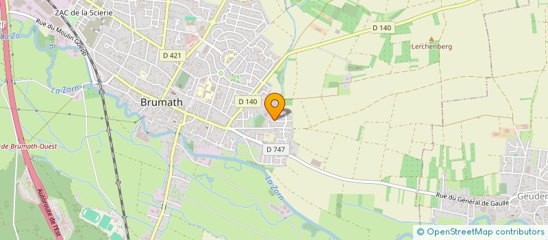 localisation de l'entreprise DIAMLOR  HAGUENAU