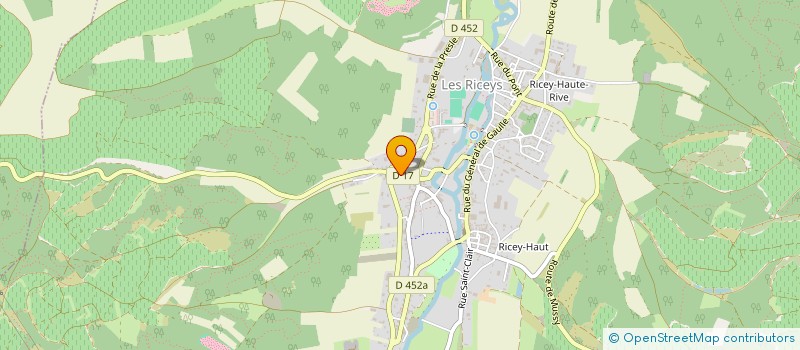 localisation de l'entreprise DIAMON  LES RICEYS