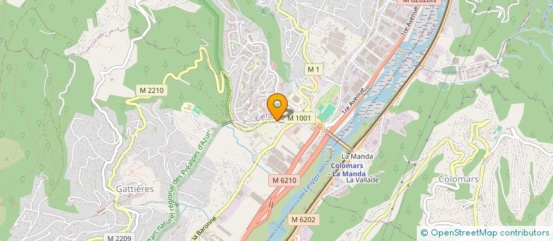 localisation de l'entreprise DIAMOND à GATTIERES