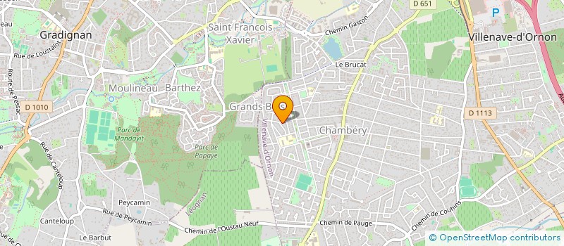 localisation de l'entreprise DIAMOND CAPITAL  VILLENAVE-D'ORNON