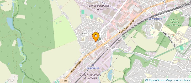 localisation de l'entreprise DIAMOND CLEAN à COIGNIERES