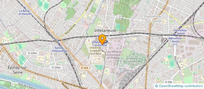 localisation de l'entreprise DIAMOND DEMENAGEMENT TRANSFERTS à VILLETANEUSE