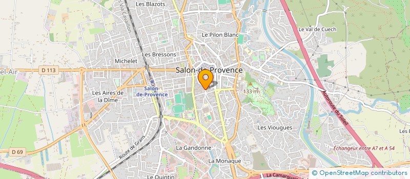 localisation de l'entreprise DIAMOND ESTHETIQUE à SALON-DE-PROVENCE