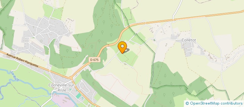 localisation de l'entreprise DIAMOND-HEBERG  CORNEVILLE-SUR-RISLE