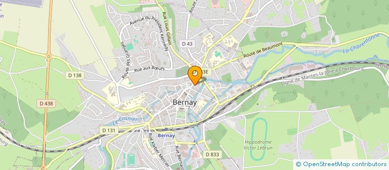 localisation de l'entreprise DIAMOND IMMOBILIER  BERNAY