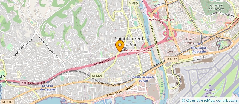 localisation de l'entreprise DIAMOND INVEST à SAINT-LAURENT-DU-VAR