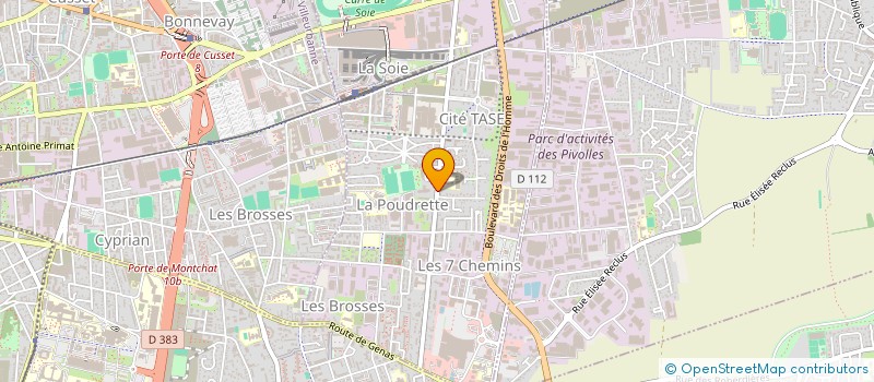 localisation de l'entreprise DIAMOND MKD  VAULX-EN-VELIN