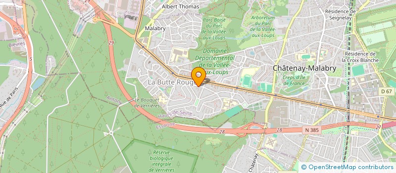 localisation de l'entreprise DIAMOND PARADISE à CHATENAY-MALABRY