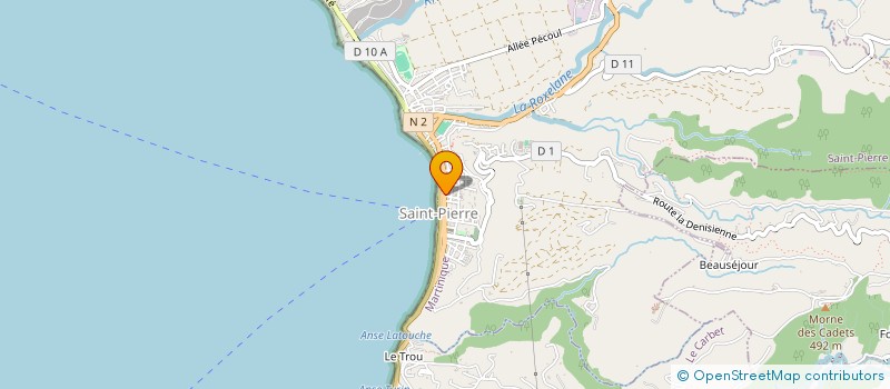 localisation de l'entreprise DIAMOND ROCK PICTURES  SARL  SAINT-PIERRE