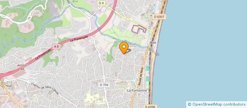 localisation de l'entreprise DIAMOND'S SECURITE  ANTIBES