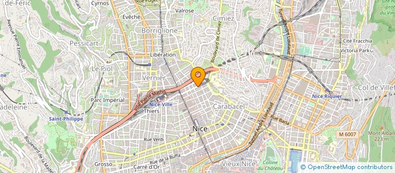 localisation de l'entreprise DIAMOND SPORT INVEST  VENCE