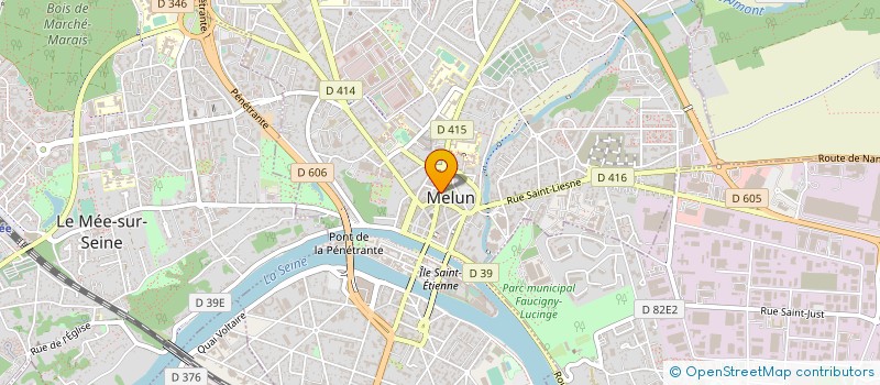 localisation de l'entreprise DIAMONDBODY  MELUN