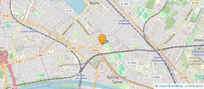 localisation de l'entreprise DIAMONDRIVER  EPINAY-SUR-SEINE