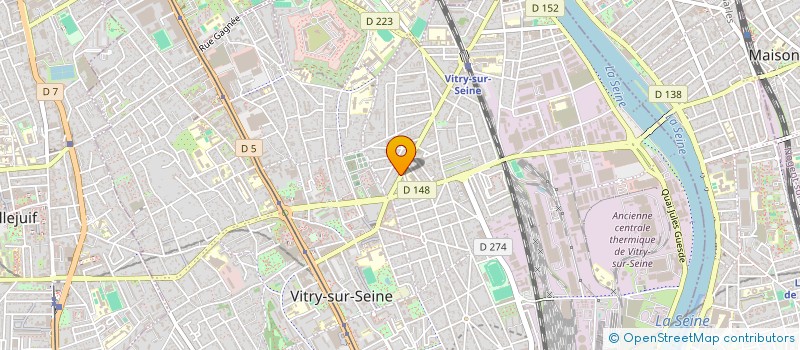 localisation de l'entreprise DIAMONDS GROUP  VITRY-SUR-SEINE