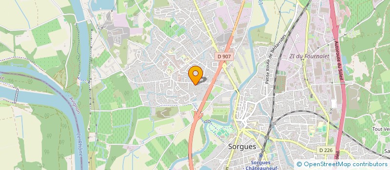 localisation de l'entreprise DIAMONT HISTORY GROUP  SORGUES