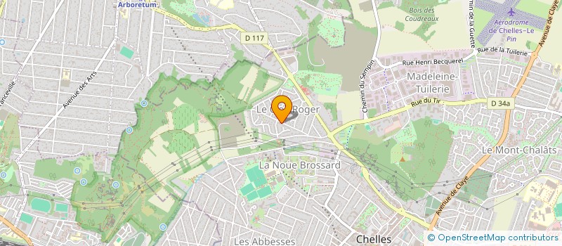 localisation de l'entreprise DIAMS  CHELLES