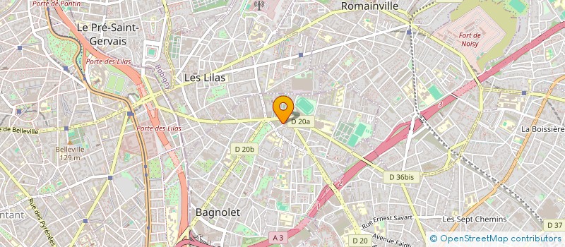 localisation de l'entreprise DIAMS POWER CONSULTING à BAGNOLET