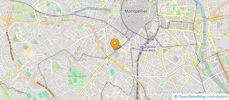 localisation de l'entreprise DIAMSOR à MONTPELLIER