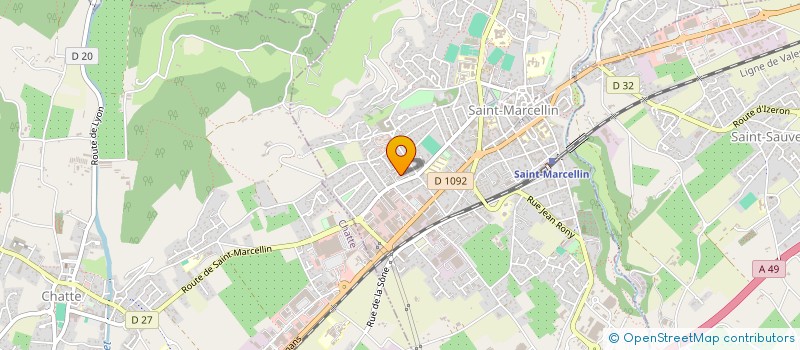 localisation de l'entreprise DIAMTA  SAINT-MARCELLIN