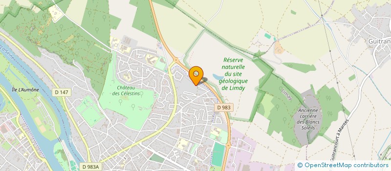 localisation de l'entreprise DIAMTAN  LIMAY