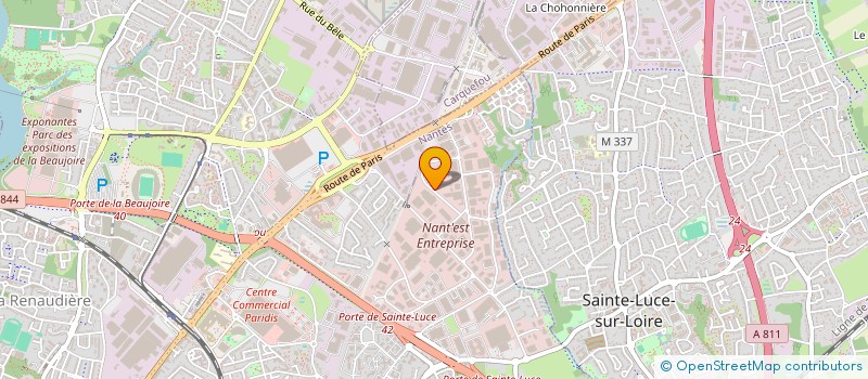 localisation de l'entreprise DIAN 86 à NANTES