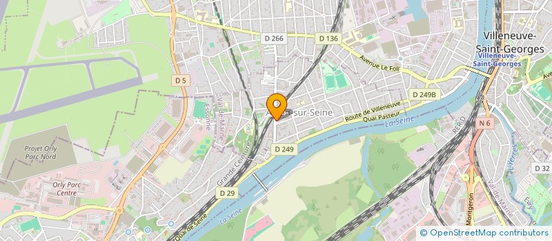 localisation de l'entreprise DIAN TRANSPORT  ABLON-SUR-SEINE