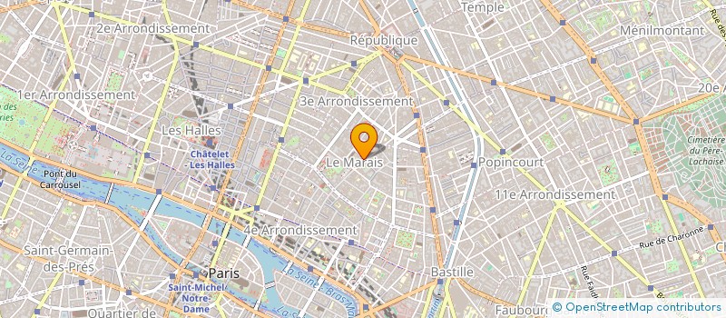 localisation de l'entreprise DIANA  PARIS