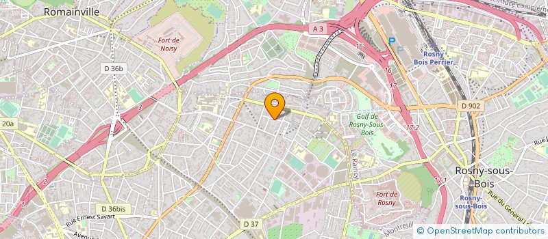 localisation de l'entreprise DIANA à MONTREUIL
