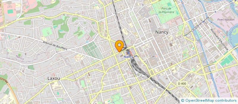 localisation de l'entreprise DIANA  NANCY