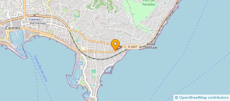 localisation de l'entreprise DIANA CTIM  CANNES