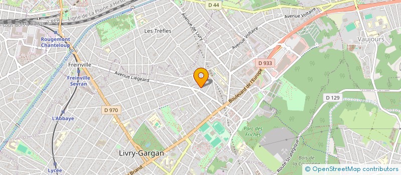 localisation de l'entreprise DIANA DIFFUSION FINANCEMENT à LIVRY-GARGAN