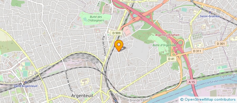 localisation de l'entreprise DIANAR à ARGENTEUIL