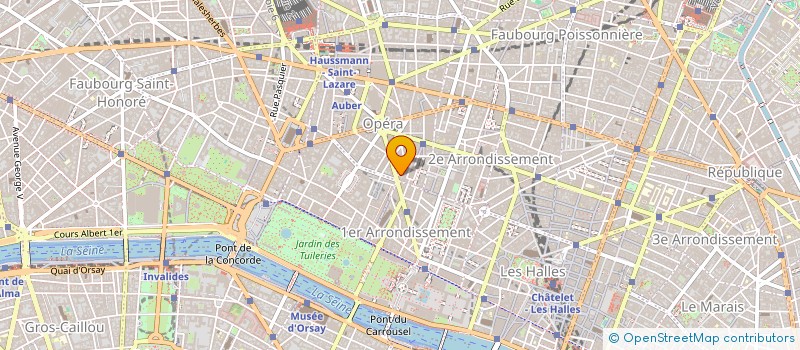 localisation de l'entreprise DIANE 22 à PARIS