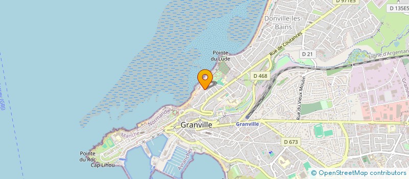 localisation de l'entreprise DIANE  GRANVILLE