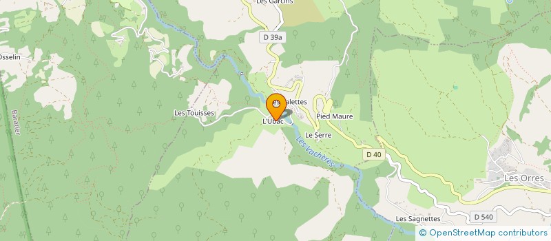 localisation de l'entreprise DIANE  SAINT-SAUVEUR