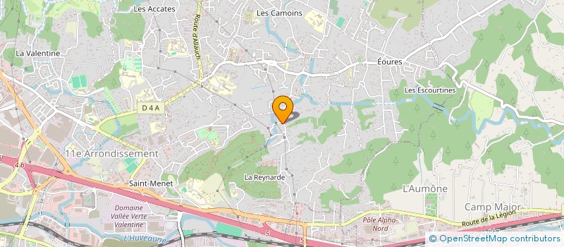 localisation de l'entreprise DIANE ARCHERY à MARSEILLE