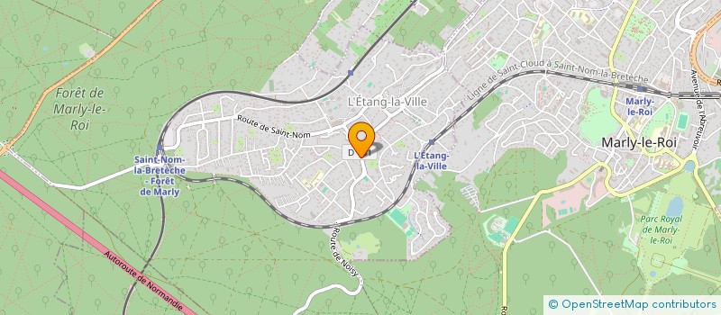 localisation de l'entreprise DIANE CONSULTING  L'ETANG-LA-VILLE