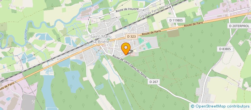 localisation de l'entreprise DIANE DE BRISIS  SAINT-MARS-LA-BRIERE