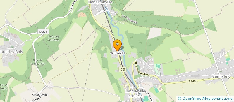 localisation de l'entreprise DIANE DE CELAR  LONGUEVILLE-SUR-SCIE