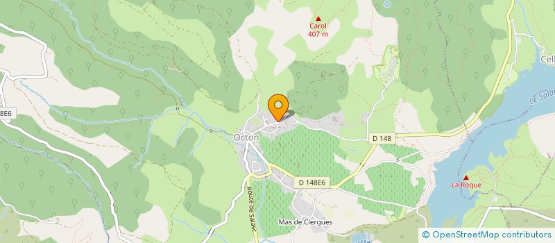 localisation de l'entreprise DIANE DE LOUSSES à OCTON