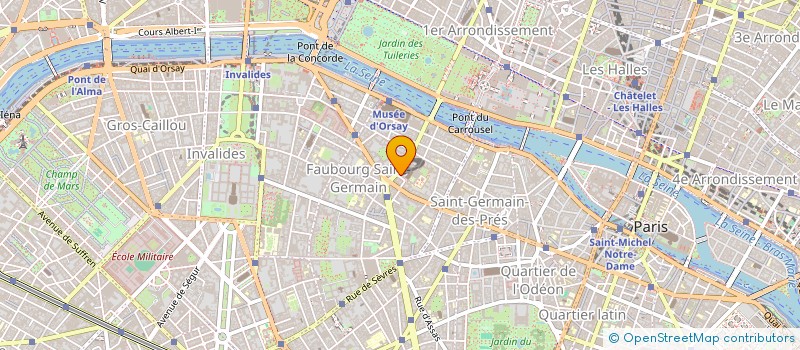 localisation de l'entreprise DIANE DE POLIGNAC  PARIS