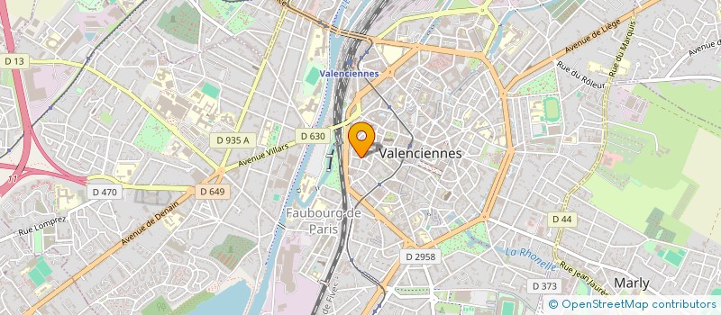 localisation de l'entreprise DIANE-ENGINEERING à VALENCIENNES