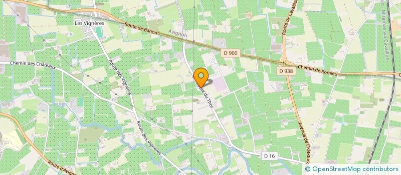 localisation de l'entreprise DIANE ET BORIS  CAVAILLON