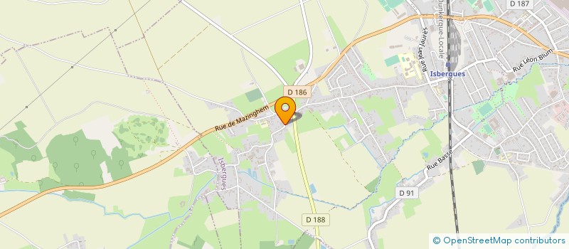 localisation de l'entreprise DIANE GALATEE  ISBERGUES