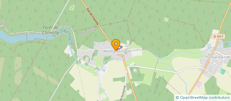 localisation de l'entreprise DIANE IMMO  ORRY-LA-VILLE