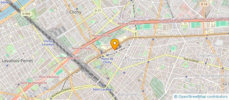 localisation de l'entreprise DIANE KOPPEN FRANCE à PARIS